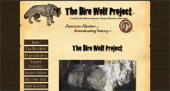 Desktop Screenshot of direwolfproject.com